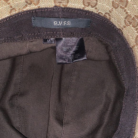 Authentic Gucci Bucket Hat-Pink Stripe Medium - Picture 4 of 6